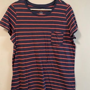 Universal Thread Striped Pocket T